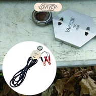 LOVIVER Oxalic Acid Vaporizer Stainless Steel Bee Mite Treatment Professional Heated Smoker for Beek