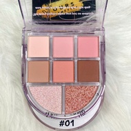 Phấn mắt có nhủ Odbo Romance Mood Eye Palette OD2023 - Bảng màu mắt có nhũ 8 ô