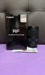 完美無瑕 全套有盒 香港行貨 Canon RF 24-240 24-240mm IS USM  EOS R RP R5 R6 use