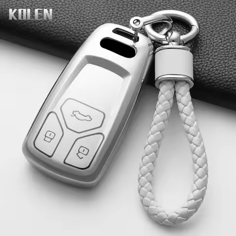 For Audi A4 B9 A5 A6 8S 8W Q5 Q7 4M S4 S5 S7 TT TTS TFSI RS Fashion TPU Car Smart Key Case Cover Pro