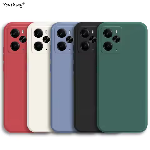 For Realme 14 5G Case Cover Realme 14 Funda Coque Shell Soft TPU Original Liquid Silicone Phone Case