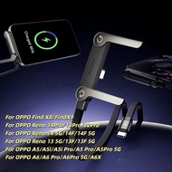 LKY6 240W PD Foldable Fast Charging Foldable Bracket Data Cable Phone Tablet Stand Type-C to Type-C 