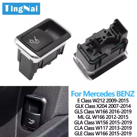 Car Rear Tailgate Trunk Release Switch Button Open For BENZ E GLK GLS ML GL GLA CLA GLE W212 X204 W1
