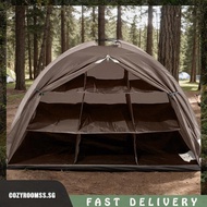 [cozyroomss.sg] Tent & RV Camping Organizer 9-Shelf Storage Camping Shoes Organizer RV Tent Clothes 