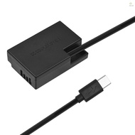 D&L Type C to DR-E18 DC Coupler LP-E17 Dummy Battery Replacement for  RP  EOS 77D 200D 250D 750D 760