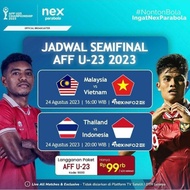 Termurah Paket Nex Parabola TIMNAS Indonesia Piala AFF U23 Paket Bola