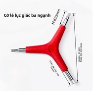 Y Type 2.5 34568mm Inner Hexagonal Bicycle Tool Single Three Headed Combination High Carbon Steel Me