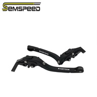 SEMSPEEDสำหรับYamaha XSR700 XSR 700 2016-2019 2020รถจักรยานยนต์CNCใหม่ปรับพับได้คลัตช์เบรกคันโยก