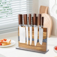 [svzfjuv] Magnetic Knives Block,Magnetic Knives Holder Stand,Storage (without Knives) Kitchen Tool O
