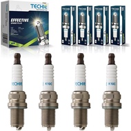 TECHIE K10C Racing Spark Plugs Replacement for NGK 5820 R5671A-10,for AR3931 AR3932 AR3932X Spark pl