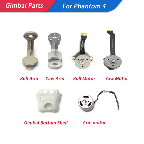 Gimbal Yaw Upper Arm For Phantom 4 Repair Accessories Genuine Bottom Shell Replacement Arm Motor Rol