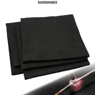 1SUNSHINEX6 Welding Blanket Pad, Material Up To 1800°F Heat Resistant Fireproof Mat, Durable Black F