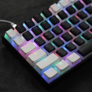 117 PBT Double Shot Doubleshot Shine Through ANSI ISO OEM Profile Pudding Keycaps Key caps Sealed Le