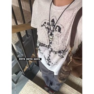 y2k Asian Culture Clothes y2k Top y2k Punk Style Women's Clothing Tops Wear Hot Girl y2k Cross Portr