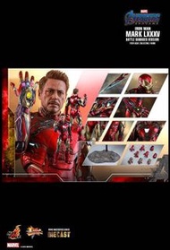 HOT TOYS Endgame - Diecast Iron Man Mark LXXXV (Battle Damaged Version) with bonus part (MMS543D33B)