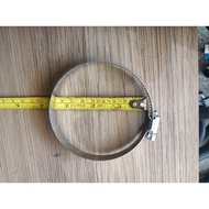 UNIVERSAL HOSE CLAMP STAINLESS 3 1/2" G-TECH 65-89MM