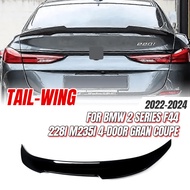 For BMW 2 Series F44 228i M235i 2022-2024 4-Door Gran Coupe Rear Trunk Spoiler Wing Gloss Black - Ca