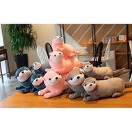 ❤️Taiwan Taiwan Ready Stock Ready Stock❤️[3 Colors] Looking Back Otter Doll Simulation Ferret Doll A