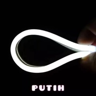 Satu Set Lampu Alis Nmax New Bonus Devil Eyes / Lampu Lis Senja Nmax Free Demon Eye Depan + Belakang