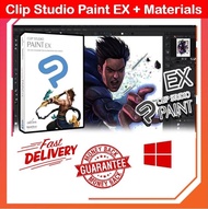 Clip Studio Paint EX 2024 [Sent email only] | Lifetime For Windows | Full Version