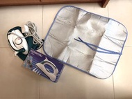 迷你蒸氣電熨斗連熨斗墊  1+1  Mini electric steam iron with ironing pad