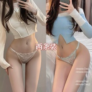 Thấp Vòng Eo Màu Đen Ren Rỗng Ra Nữ Quần Lót Gợi Cảm Dây Buộc Dây Bikini Vải Nylon Gói Các Loại Màu 