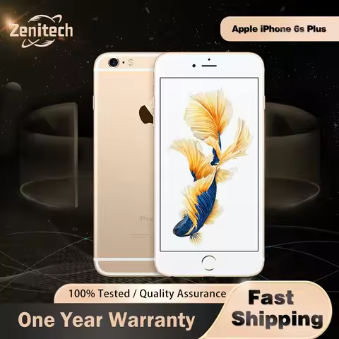 Original Apple iPhone 6s Plus 4G LTE 5.5" IPS LCD Touch ID 16/32/64/128GB ROM 12MP+5MP Camera A9 Dua