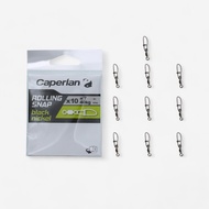 CAPERLAN BLACK NICKEL ROLLING SNAP SWIVEL CLIP