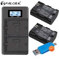 PALO 2000mAh LP-E6 LP E6 LP-E6N LPE6 Camera Baery For Canon EOS 6D 7D 5D Mark II III IV 60D 60Da 70D 80D 5DS R XC10 Came