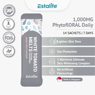 [New] Estalife White Tomato Melts with PhytoflORAL 1000MG | Vit C + L-Cysteine + Grape Seed | 美白抗氧化