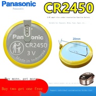 （Free shipping）❅ Genuine Panasonic CR2450 horizontal smart rice cooker with welding feet appointment function battery 3V access control PLC motherboard