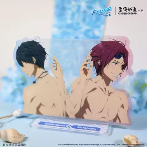 Free! Take Your Marks Haruka Nanase Rin Matsuoka Ikuya Kirishima Official Licensed Akusuta Acrylic S