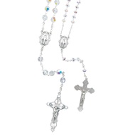 Best Aurora Borealis Crystal Rosary Prayer Mother Mary Devotion