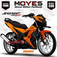 TERBARU Decal Sonic 150r Full Body Stiker Sonic 150r Full Body Striping Honda Sonic 150r Road Race S