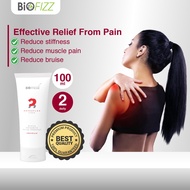 BIOMEDI Revezflex Cream (100g) Counterpain Muscle Pain Relief/ubat sapu sakit badan/sendi/otot/ 酸痛膏