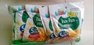 Pop Ha Ha Snack Mie Stick 1 Pak isi 10 Pcs 20gr HaHa mi Cemilan enak Happy Island