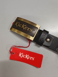 Kickers Genuine Leather Belt Big Buckle 45mm Saiz 28’ - 40’ Men Belt tali pinggang men 85868 85137