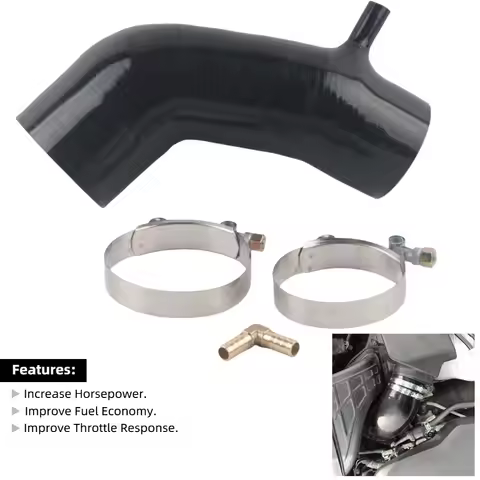 air Inlet Tube Silicone Intake Hose Pipe for AUDI A5 8T A4 B8 1.8 2.0 TFS 06H129629F