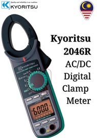 [ORIGINAL] Kyoritsu 2046R AC/DC Digital Clamp Meters  *READY STOCK*