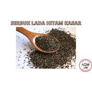 AGM SERBUK LADA HITAM KASAR / COARSE BLACK PEPPER POWDER READY STOCK 250G / 500G / 1KG