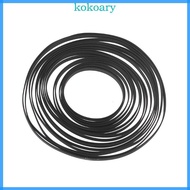 KOK Replacement Turntable Belt Rubber Flat Drive Belt for Record Player DVD