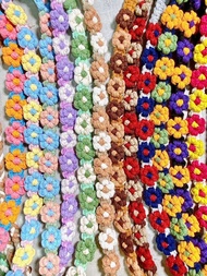 DIY材料包|Macrame編織小花手機掛|11月靈感色