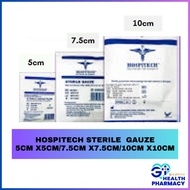 Hospitech Sterile Gauze Plain 5cm x5cm/7.5cm x7.5cm/10cm x10cm