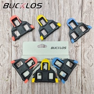 BUCKLOS SPD-SL Cleats Attachment for Shimano Pedal Cleats Anti-Slip Road Bike Cleats 0/2/6 Cycling P