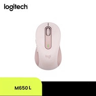 Logitech Signature M650L Wireless Mouse Bluetooth and USB - Graphite ( เมาส์ไร้สายสำหรับมือขนาดใหญ่ 