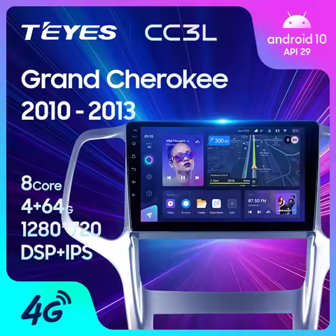 TEYES CC3L WIFI For Jeep Grand Cherokee WK2 2010 - 2013 Car Radio Multimedia Video Player Navigation