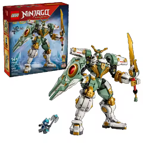 【Presale March】LEGO NINJAGO Lloyd’s Titan Mech 15th Anniversary 71860 3 MINIFIGURES SWORD SHIELD ACC