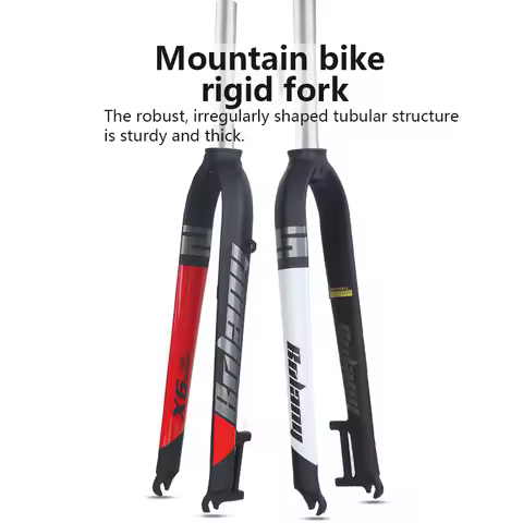 Bike MTB Rigid Fork 26/27.5/29inch Suitable For Mountain Bicycle X6 Bike Forks Straight Aluminum All