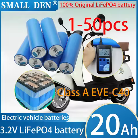 3.2V Lifepo4 Battery 20AH EVE-C40 Grade A 8000Cycle DIY 12V 24V 48V Lithium iron phosphate Cell For 
