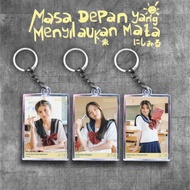 MATA GANTUNGAN MY IDOL T-SHIRT - Future Keychain That Dazzling Eyes - JKT48 Trainee - Motorcycle Key
